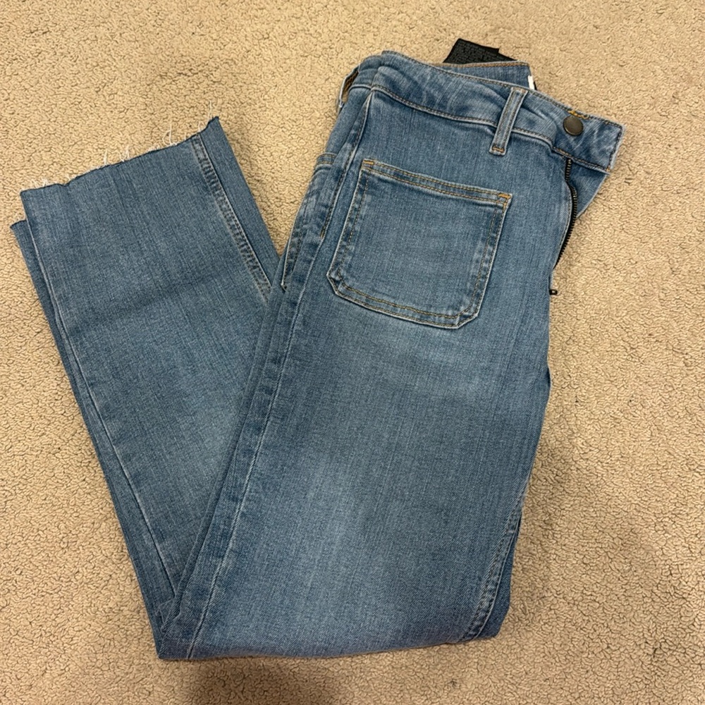 Zara skinny, flared jeans size 2